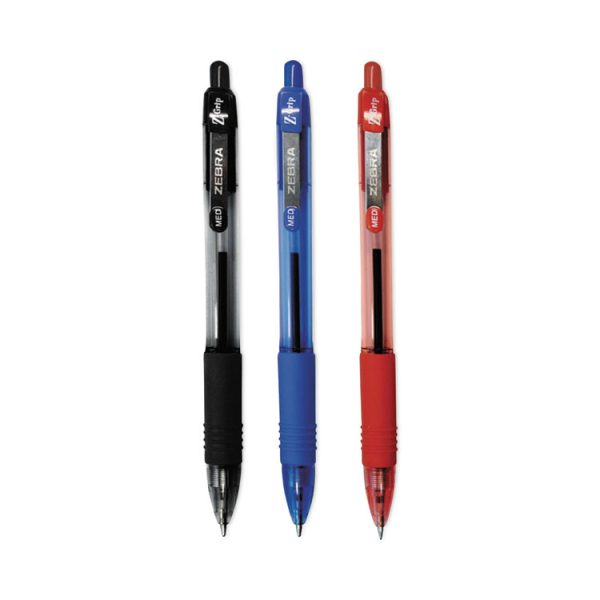 Z-Grip Ballpoint Pen, Retractable, Medium 1 Mm, Assorted Ink And Barrel Colors, 48/pack - Image 2