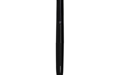 bLen Gel Pen, Retractable, Fine 0.7 mm, Black Ink, Black Barrel, Dozen