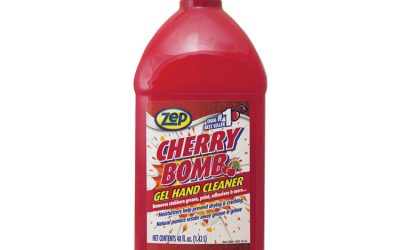 Cherry Bomb Gel Hand Cleaner, Cherry Scent, 48 Oz Pump Bottle, 4/carton