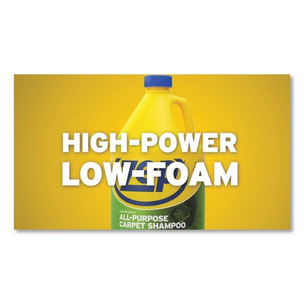 Concentrated All-Purpose Carpet Shampoo, Unscented, 1 gal, 4/Carton - Image 5