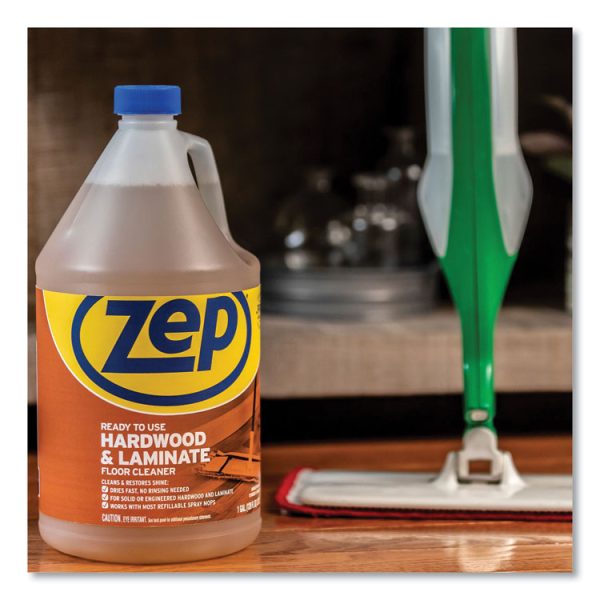 Hardwood And Laminate Cleaner, Fresh Scent, 1 Gal, 4/carton - Image 4