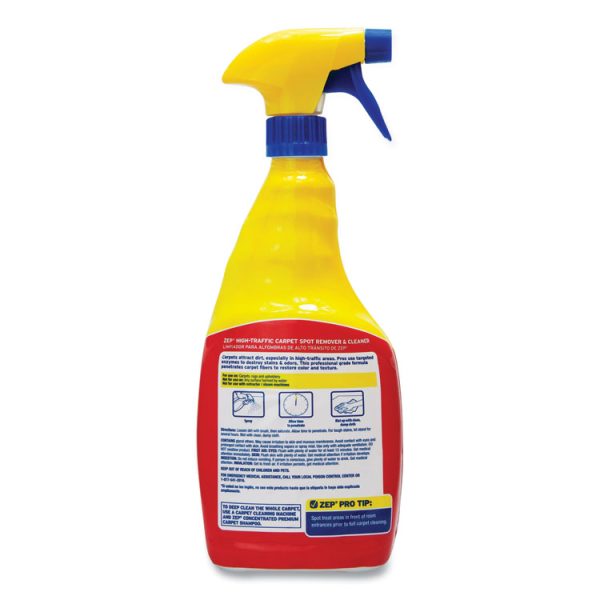 High Traffic Carpet Cleaner, Fresh Scent, 32 Oz Spray Bottle, 12/carton - Image 2