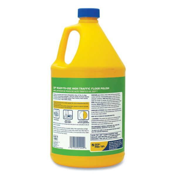 High Traffic Floor Polish, 1 Gal, 4/carton - Image 2