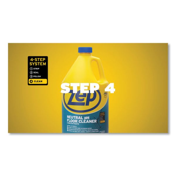 Neutral Floor Cleaner, Fresh Scent, 1 Gal, 4/carton - Image 6