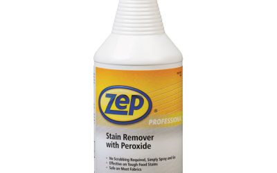 Stain Remover With Peroxide, Quart Bottle, 6/carton