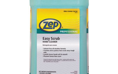 Industrial Hand Cleaner, Easy Scrub, Lemon, 1 Gal Bottle, 4/carton